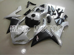 Yamaha YZF-R1 2007-2008 Injection ABS Fairing - Factory Style - Black White - MFS5069 - Fairings Kit