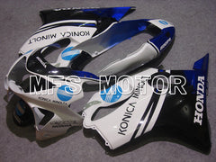 Honda CBR600 F4 1999-2000 Injection ABS Fairing - Konica Minolta - Black White - MFS5078 - Fairings Kit