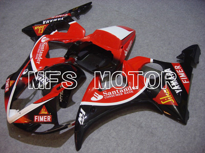 Yamaha YZF-R6 2003-2004 Injection ABS Fairing - Santander - Red Black - MFS5225 - Fairings Kit