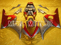 Yamaha YZF-R6 2003-2004 Injection ABS Fairing - Factory Style - Silver Red - MFS5239 - Fairings Kit