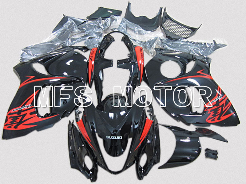 Suzuki GSXR1300 Hayabusa 2008-2020 Injection ABS Fairing - Fatcory - Black Red - MFS5328 - Fairings Kit