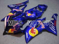 Yamaha YZF-R6 2008-2016 Injection ABS Fairing - Red Bull - Blue - MFS5392 - Fairings Kit