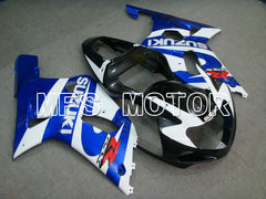 Suzuki GSXR1000 2000-2002 Injection ABS Fairing - Factory Style - Blue White - MFS5452 - Fairings Kit