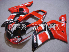 Yamaha YZF-R6 1998-2002 Injection ABS Fairing - Factory Style - Black White Red - MFS5483 - Fairings Kit