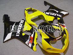 Suzuki GSXR1000 2000-2002 Injection ABS Fairing - Factory Style - Yellow Black - MFS5486 - Fairings Kit