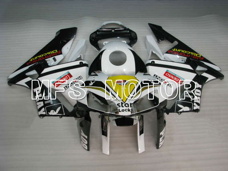 Honda CBR600RR 2005-2006 Injection ABS Fairing - PlayBoy - White Black - MFS5533 - Fairings Kit