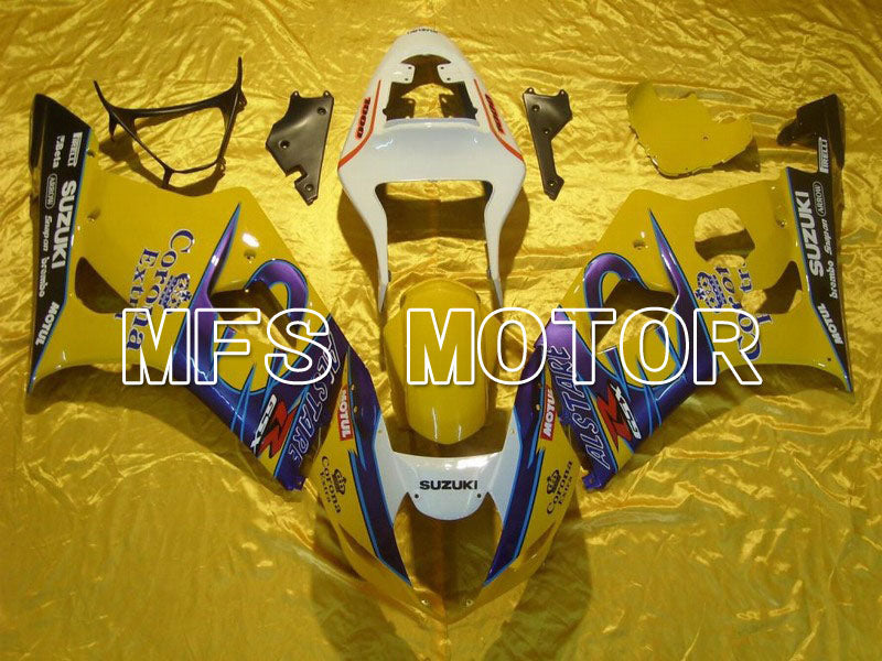Suzuki GSXR1000 2003-2004 Injection ABS Fairing - Blue Yellow - Conora - MFS5550 - Fairings Kit