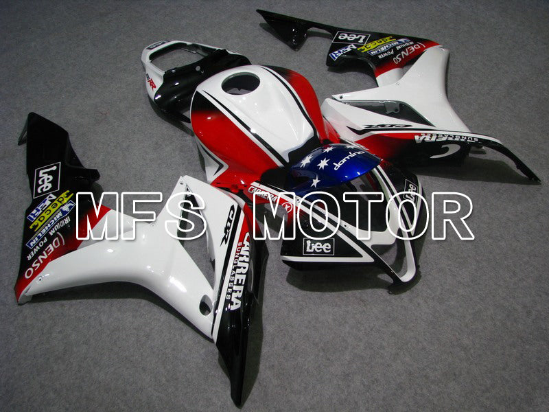 Honda CBR600RR 2007-2008 Injection ABS Fairing - CARRERA - Black White Red - MFS5665 - Fairings Kit