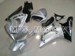 Kawasaki NINJA ZX6R 2003-2004 Injection ABS Fairing - Factory Style - Silver - MFS5671 - Fairings Kit