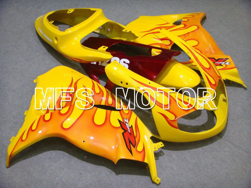Suzuki TL1000R 1998-2003 Injection ABS Fairing - Flame - Red Yellow - MFS5805 - Fairings Kit