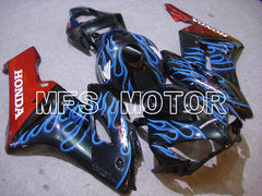 Honda CBR1000RR 2004-2005 Injection ABS Fairing - Flame - Blue Black - MFS5872 - Fairings Kit