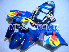 Kawasaki NINJA ZX9R 2000-2001 ABS Fairing - Red Bull - Blue - MFS5908 - Fairings Kit