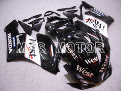 Honda CBR1000RR 2004-2005 Injection ABS Fairing - West - White Black - MFS5969 - Fairings Kit