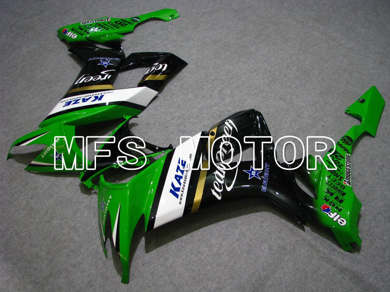 Kawasaki NINJA ZX10R 2008-2010 Injection ABS Fairing - Others - Black Green - MFS6009 - Fairings Kit
