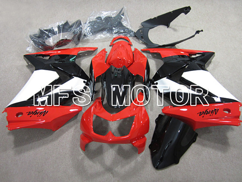 Kawasaki NINJA EX250 2008-2012 Injection ABS Fairing - Factory Style - Black Red White - MFS6150 - Fairings Kit
