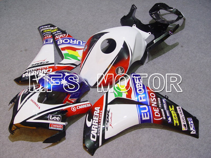 Honda CBR1000RR 2008-2011 Injection ABS Fairing - CARRERA - Black White - MFS6179 - Fairings Kit