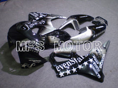 Honda CBR900RR 919 1998-1999 ABS Fairing - SevenStars - Black Silver - MFS6206 - Fairings Kit