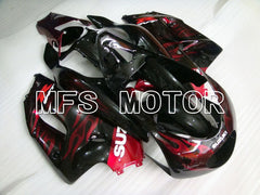 Suzuki RGV250 VJ23 1996-1999 ABS Fairing - Flame - Red Black - MFS6221 - Fairings Kit