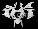 Suzuki GSXR600 GSXR750 2011-2024 K11 Injection ABS Unpainted Fairing - Factory Style - White - MFS6286 - Fairings Kit