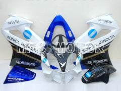 Honda VFR800 2002-2013 Injection ABS Fairing - Konica Minolta - Black White - MFS6318 - Fairings Kit