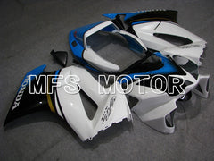 Honda VFR800 2002-2013 Injection ABS Fairing - Factory Style - Black White - MFS6327 - Fairings Kit