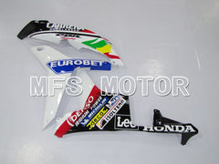 Honda CBR600RR 2007-2008 Injection ABS Fairing - Eurobet - Black White Red - MFS6414 - Fairings Kit