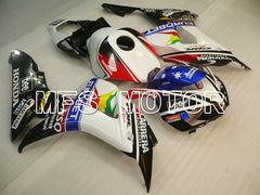 Honda CBR1000RR 2006-2007 Injection ABS Fairing - Eurobet - Black White - MFS6479 - Fairings Kit