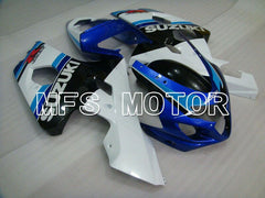 Suzuki GSXR600 GSXR750 2004-2005 Injection ABS Fairing - Factory - Black Blue White - MFS4768 - Fairings Kit