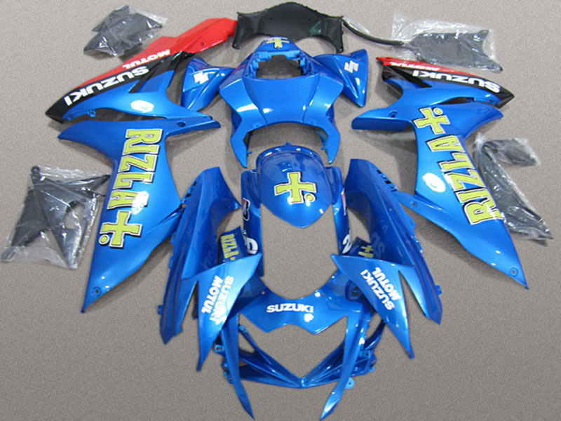 Suzuki GSXR600 GSXR750 2011-2024 Injection ABS Fairing - Rizla+ - Blue - MFS5160 - Fairings Kit