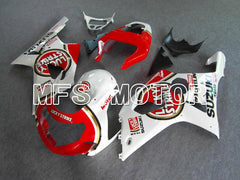 Suzuki GSXR1000 2000-2002 Injection ABS Fairing - Lucky Strike - Red White - MFS5430 - Fairings Kit
