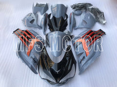 Kawasaki ZX14R 2012-2023 Injection ABS Fairing - Factory Style - Red Gray - MFS8409 - Fairings Kit