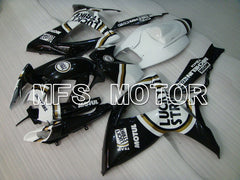 Suzuki GSXR600 GSXR750 2006-2007 Injection ABS Fairing - Lucky Strike - Black White - MFS4941 - Fairings Kit