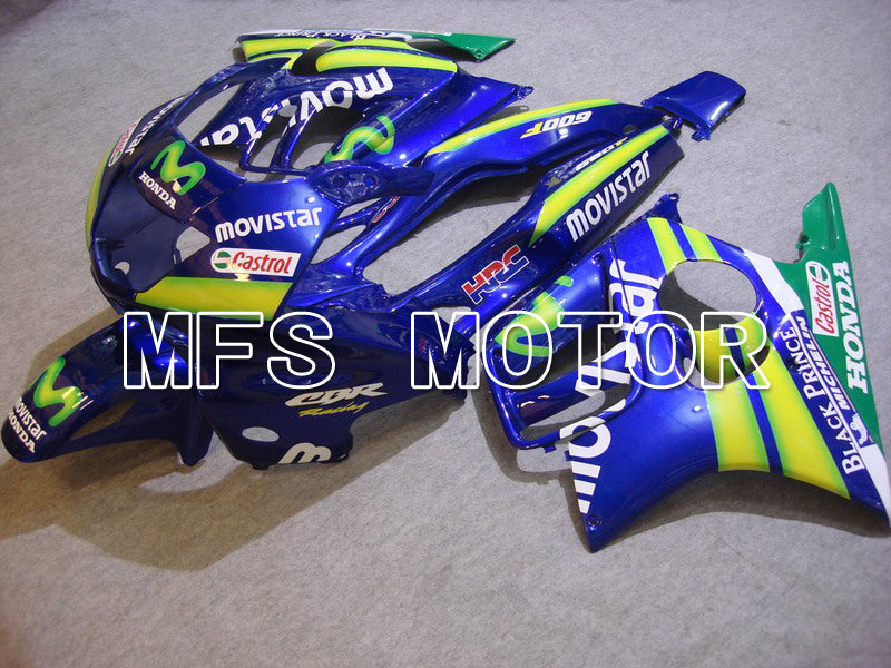 Honda CBR600 F3 1997-1998 Injection ABS Fairing - Movistar - Blue - MFS4939 - Fairings Kit