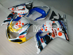 Suzuki GSXR750 2000-2003 Injection ABS Fairing - MOTUL - Blue White - MFS6999 - Fairings Kit