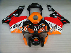 Honda CBR600RR 2003-2004 Injection ABS Fairing - Repsol - Orange Red Black - MFS2079 - Fairings Kit