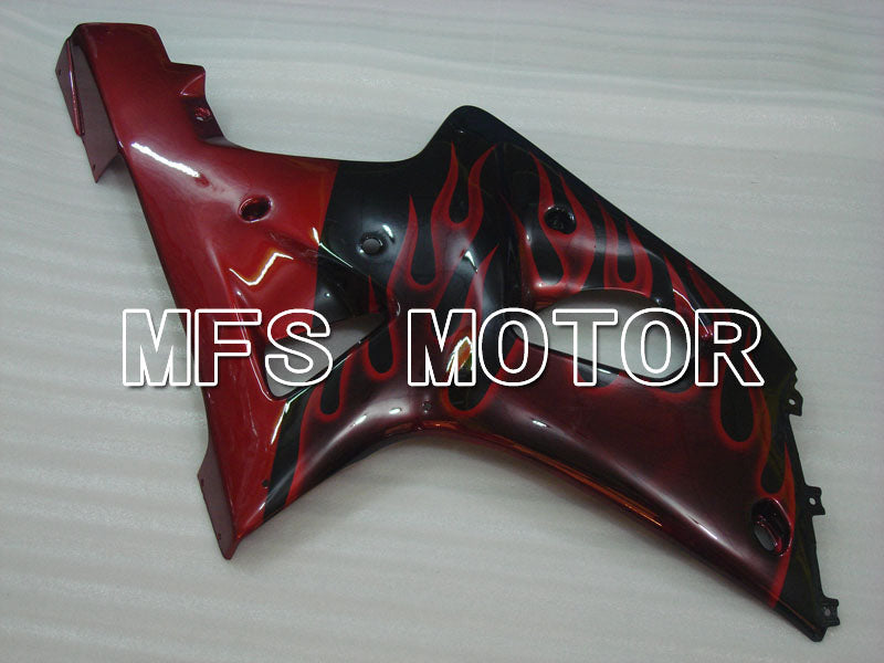 Suzuki GSXR750 2000-2003 Injection ABS Fairing - Flame - Black - MFS6937 - Fairings Kit