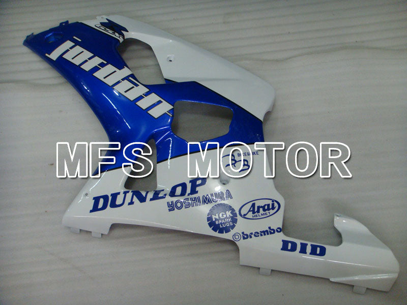 Suzuki GSXR750 2000-2003 Injection ABS Fairing - Jordan - Blue White - MFS6938 - Fairings Kit