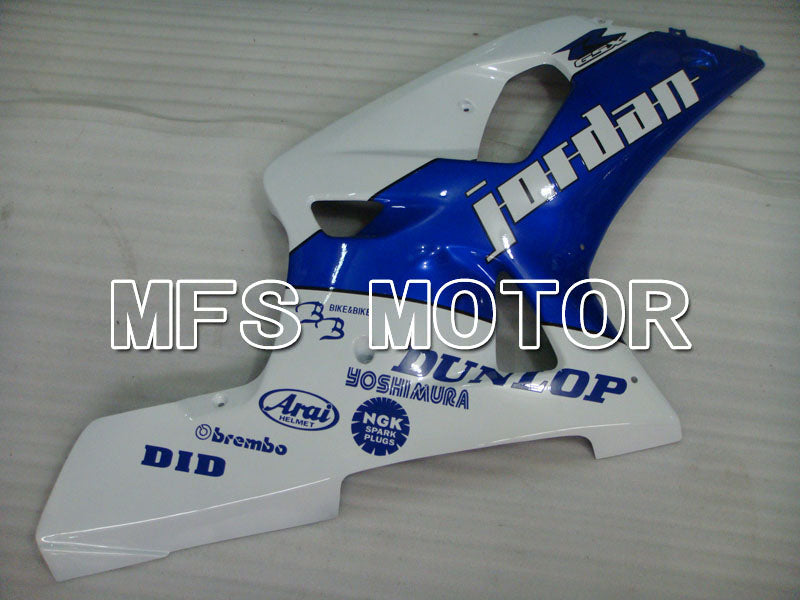 Suzuki GSXR750 2000-2003 Injection ABS Fairing - Jordan - Blue White - MFS6938 - Fairings Kit