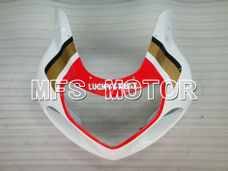 Suzuki GSXR750 2000-2003 Injection ABS Fairing - Lucky Strike - Red White - MFS6939 - Fairings Kit