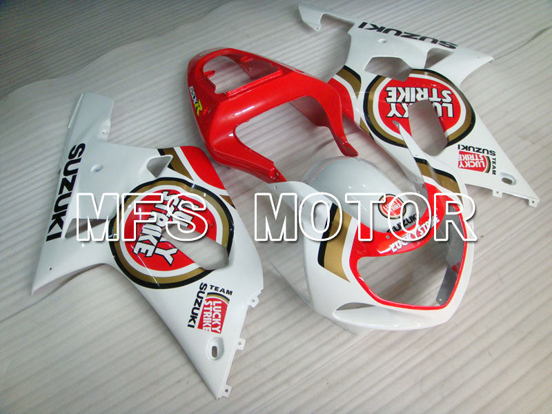 Suzuki GSXR750 2000-2003 Injection ABS Fairing - Lucky Strike - Red White - MFS6939 - Fairings Kit