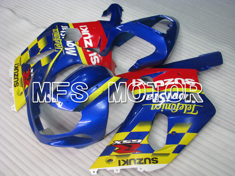 Suzuki GSXR750 2000-2003 Injection ABS Fairing - Movistar - Red Blue - MFS6941 - Fairings Kit
