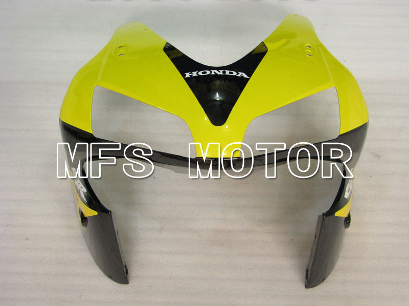 Honda CBR600RR 2003-2004 ABS Injection Fairing - Factory Style - Yellow Silver Black - MFS2100 - Fairings Kit
