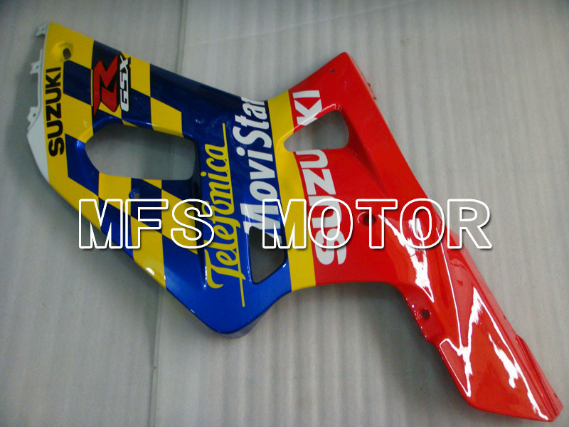 Suzuki GSXR750 2000-2003 Injection ABS Fairing - Movistar - Red Blue - MFS6940 - Fairings Kit