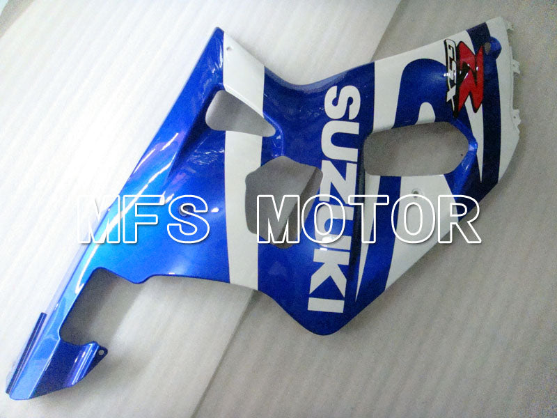 Suzuki GSXR600 2001-2003 Injection ABS Fairing - Factory Style - Black Wihte Blue - MFS2112 - Fairings Kit