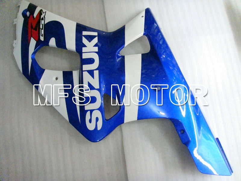 Suzuki GSXR600 2001-2003 Injection ABS Fairing - Factory Style - Black Wihte Blue - MFS2112 - Fairings Kit