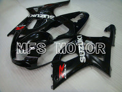 Suzuki GSXR750 2000-2003 Injection ABS Fairing - Factory Style - Black - MFS6948 - Fairings Kit