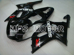 Suzuki GSXR600 2001-2003 Injection ABS Fairing - Factory Style - Black - MFS2114 - Fairings Kit