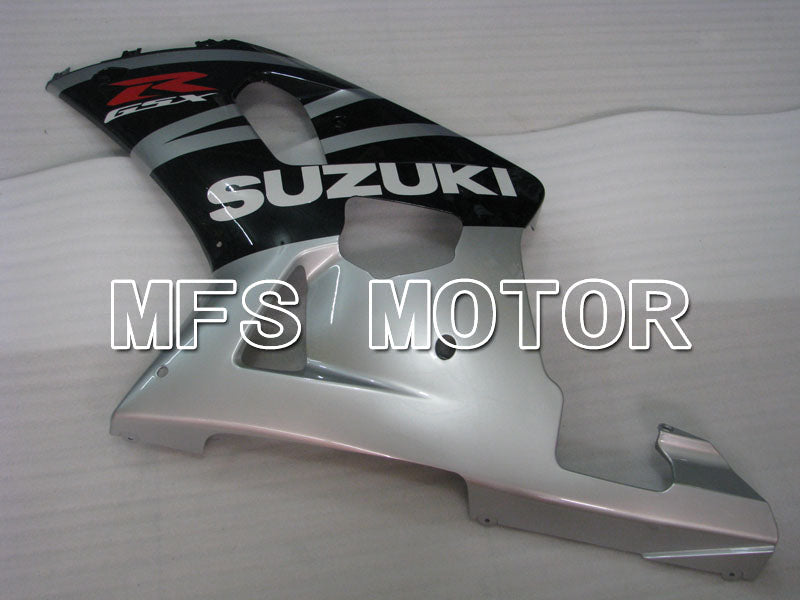 Suzuki GSXR750 2000-2003 Injection ABS Fairing - Factory Style - Black Silver - MFS6950 - Fairings Kit