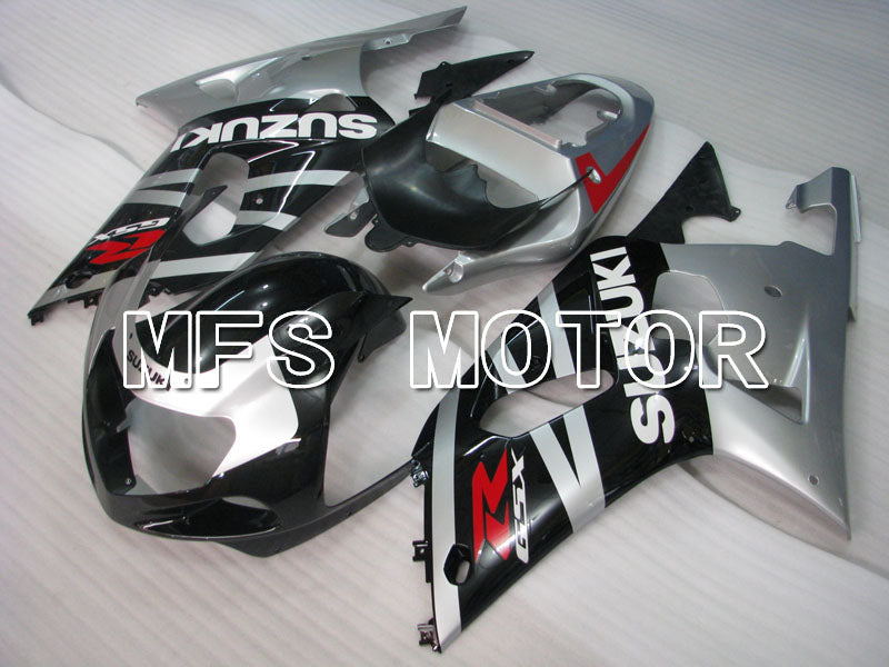 Suzuki GSXR750 2000-2003 Injection ABS Fairing - Factory Style - Black Silver - MFS6950 - Fairings Kit