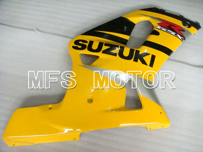 Suzuki GSXR750 2000-2003 Injection ABS Fairing - Factory Style - Black Yellow - MFS7046 - Fairings Kit